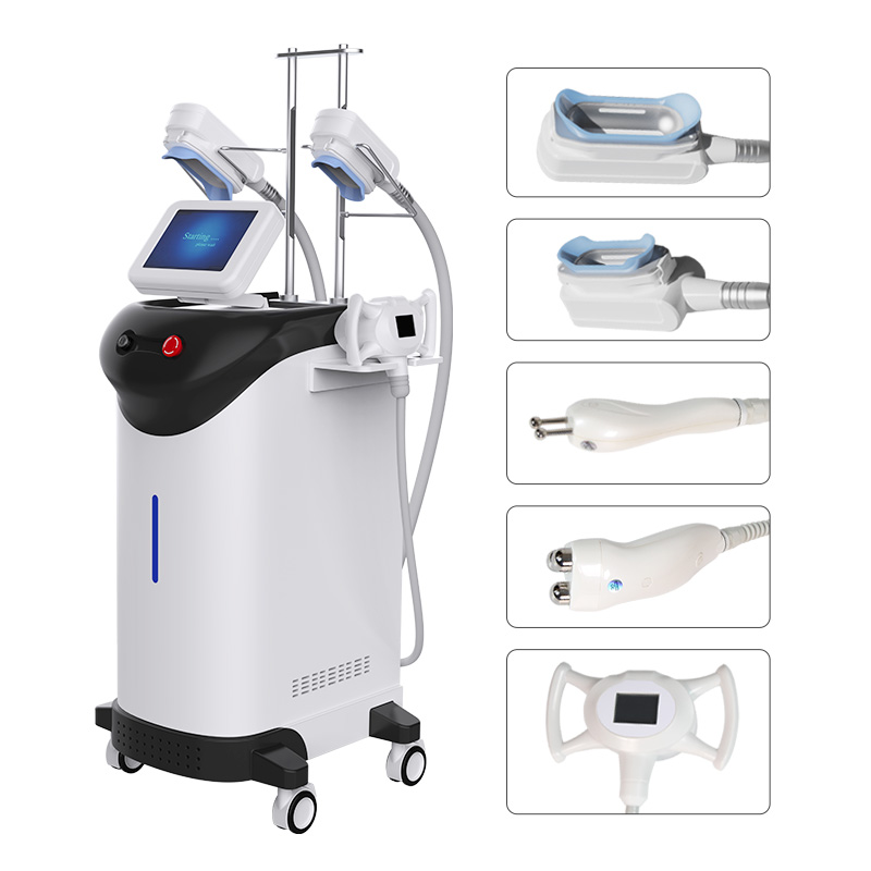 2 cryo handles 360 degree bipolar three polar rf 40khz cavitation multi ...