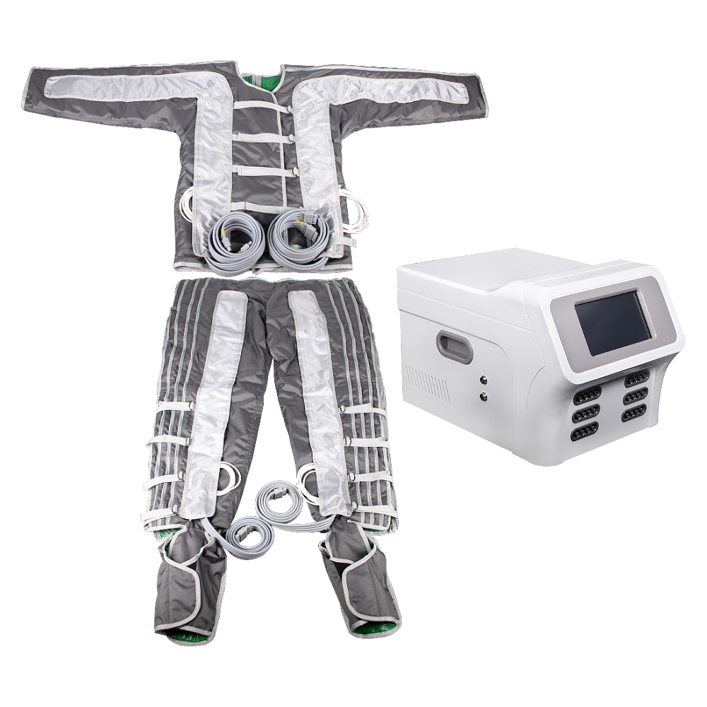 Air Compression Infrared Loss Weight Beauty Instrument Foot Massage Lymphatic Lymph Drainage Body Detox Massage Equipment Br615s