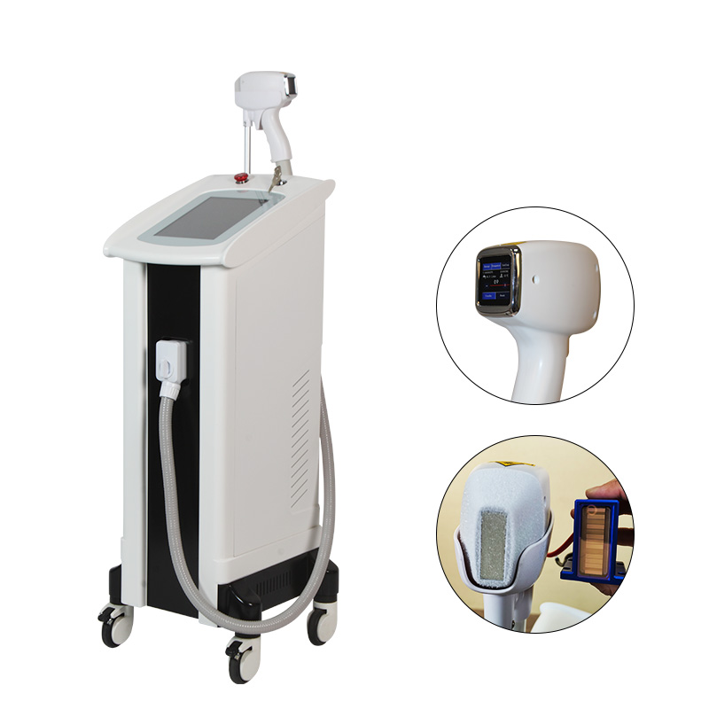Ice Platinum Titanium Hair Removal Laser 1200W Diode Laser 808nm Diode Laser Hair Removal Machine