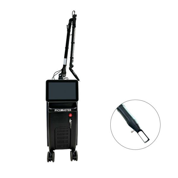 Vertical Picosecond 755nm 808nm 1064nm Picolaser Nd Yag Freckle Tattoo Removal Machine