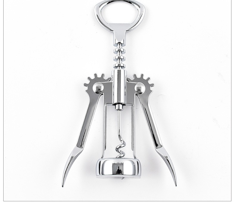 Classic Zinc Alloy Wing Corkscrewer Metal Multifunctional Wine Opener Bottle Openers, bottle opener