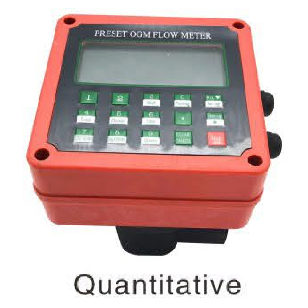 OGM-C-Quantitative Oval Gear Flow Meter
