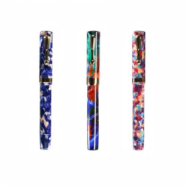 Bradle Colorful Acrylic Resin Fountain Pen