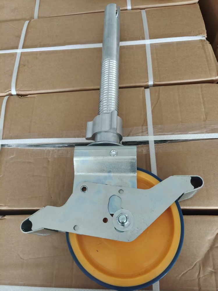 1762526182326460.jpeg 200mm wheel with 44mm aluminum stem scaffold caster (1).jpeg