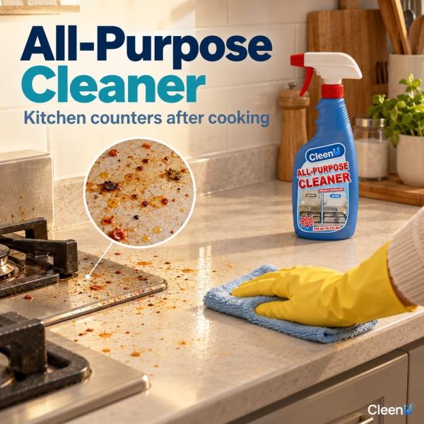 CleenU All-Purpose Multi-Surface Cleaner Spray 500ml - P003