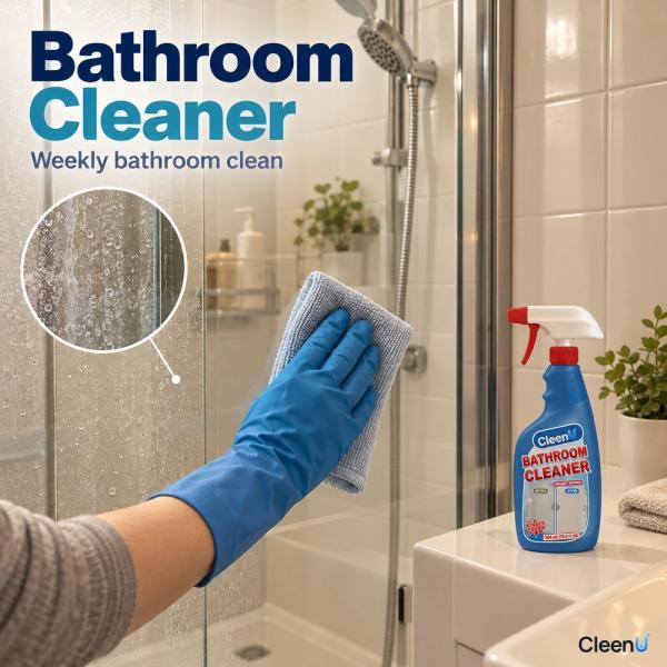 CleenU Bathroom Cleaner Spray 500ml - P005