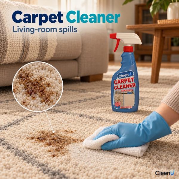CleenU Carpet Stain Remover Spray 500ml - P013