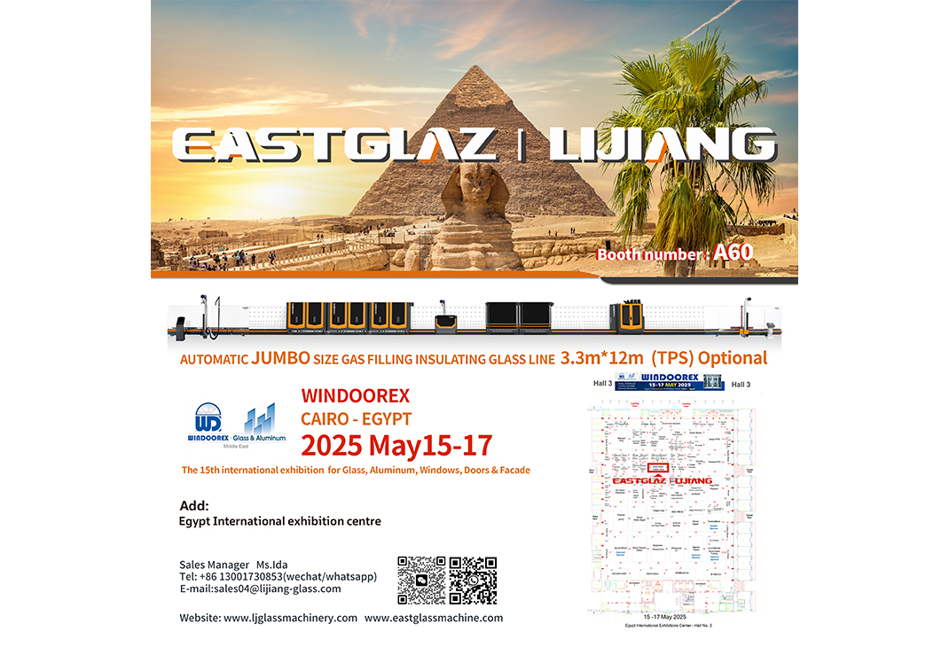 Eastglaz shines at Cairo International Exhibition, booth number becomes the focus