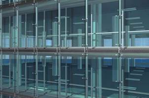 Glass Wall from Vertical Machine
