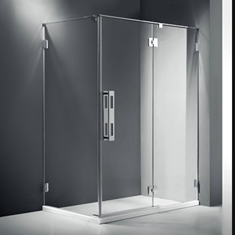 Shower door from Vertical machine