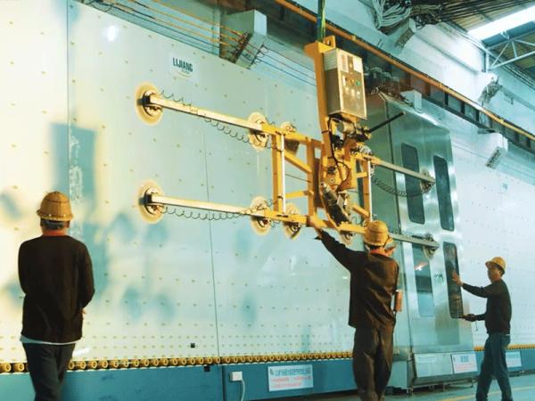 Automatic jumbo size insulating glass production line for Lijiang glass production