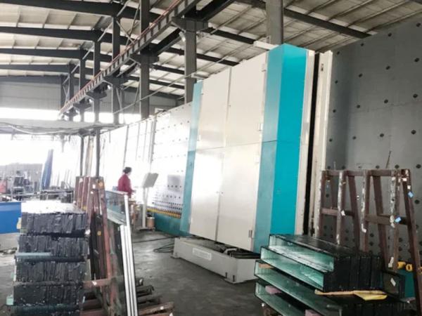 What is the design scheme of the automated insulating glass production line?