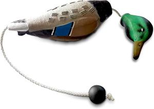 AUSCAMOTEK Dead Duck Dummy Bumper for Waterfowl Hunting Retriever Dog Training Soft Durable Floating