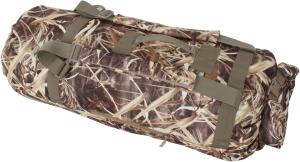 USCAMOTEK Duck Blind Duffel Bag for Hunting Gear - Water Resistant Top Load Camo Duffle Backpack- Camouflage Scent lock pack