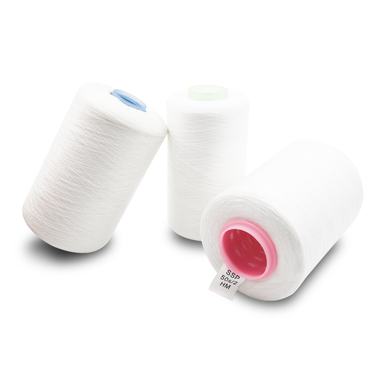 China supplier factory wholesale high twist 100% polyester yarn