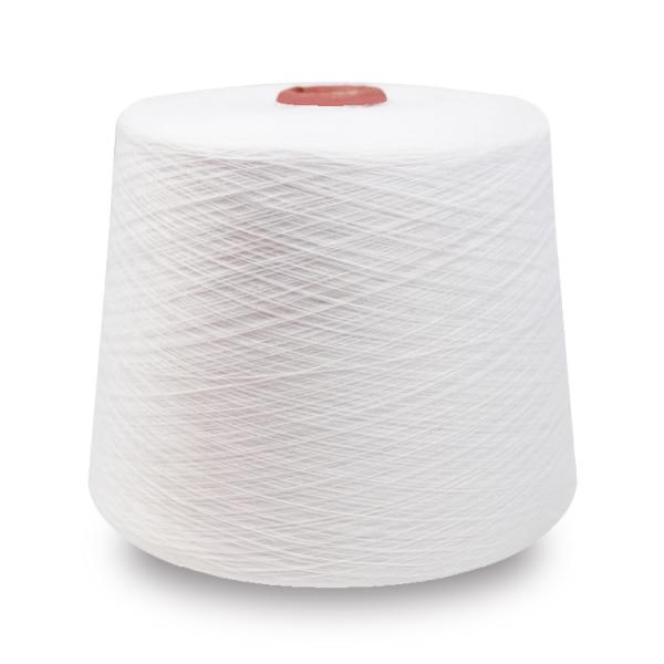1.25kg/cone recycled spun polyester plastic bobbin yarn