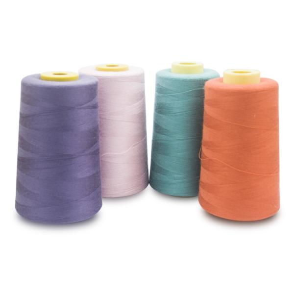 Factory direct sell 0.8mm 100% polyester 150D/16 hand knitting flat soft waxed thread