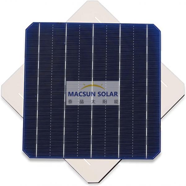 158.75mm P Type 5BB / 9BB Half Cell Monofacial Mono Crystalline Solar Cells