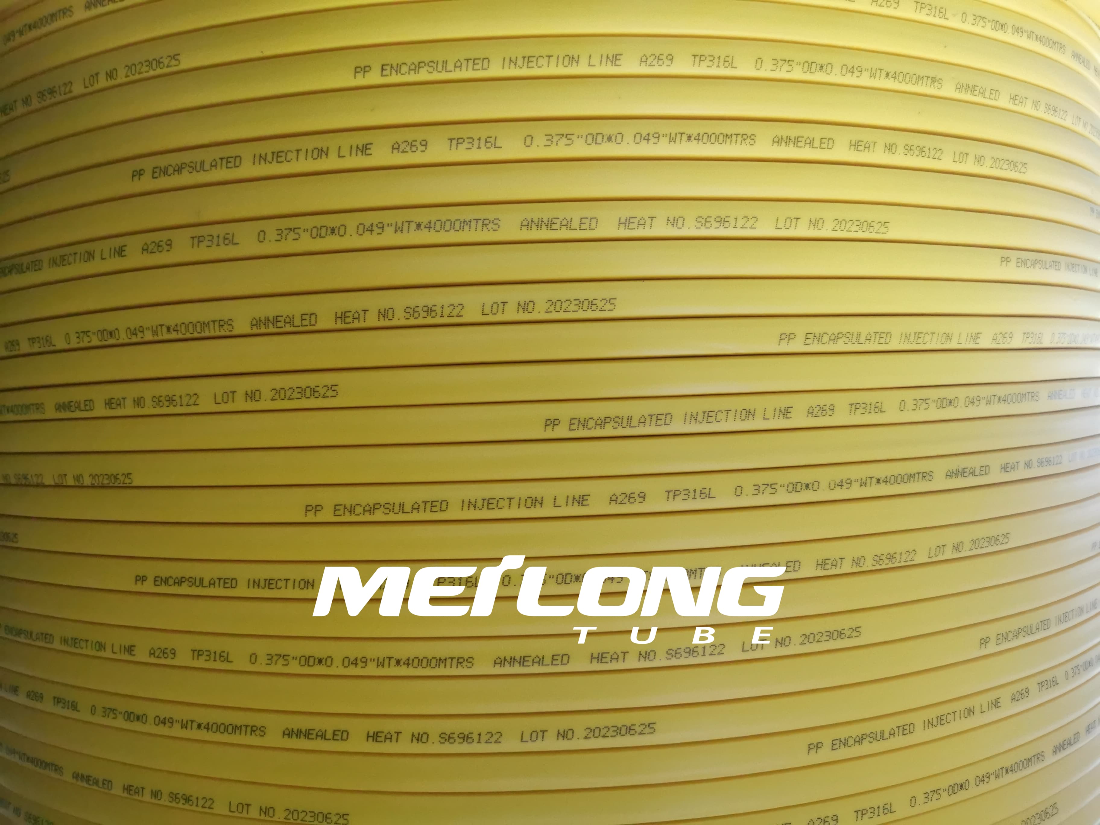 TPV Encapsulated Duplex Stainless Steel Control Line