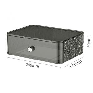 Desktop Storage Drawer- Glacier Pattern