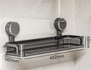 Storage Shelf with Suction Cup- Width 40cm