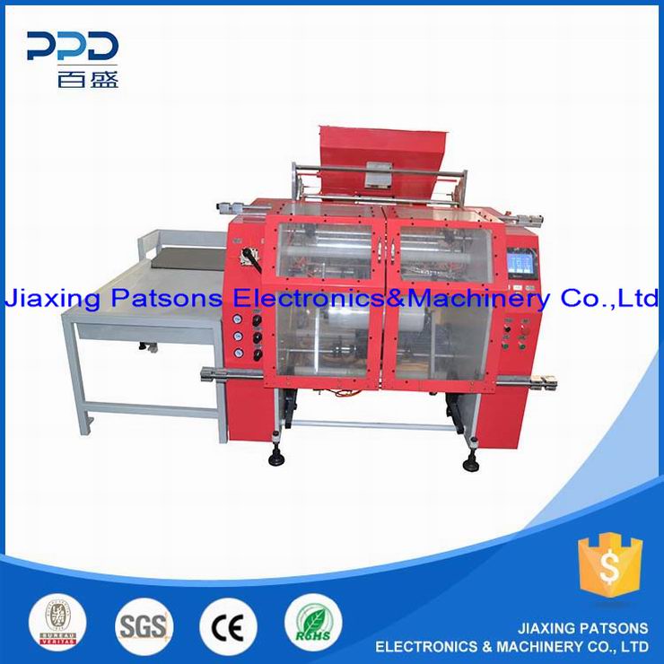 Europe standard Hi-speed automatic stretch film rewinder, PPD-ARW500CE