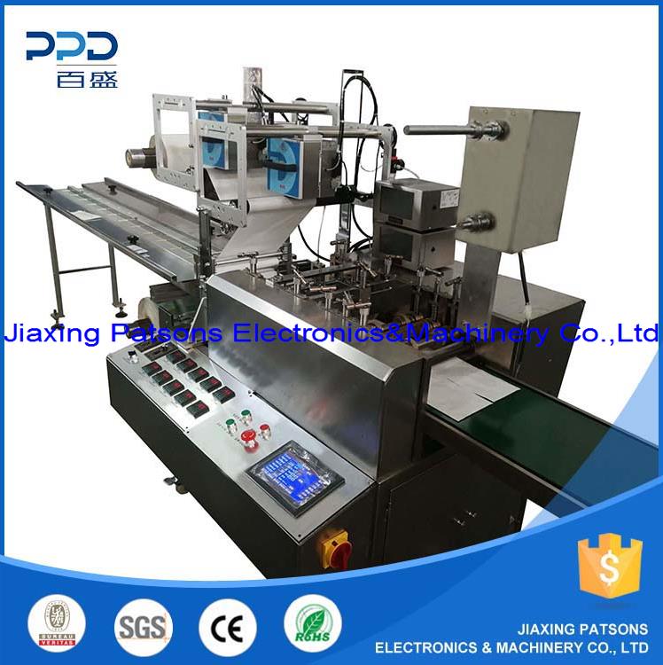 Medical dressing pad 4 side seal packing machine, PPD-MDP