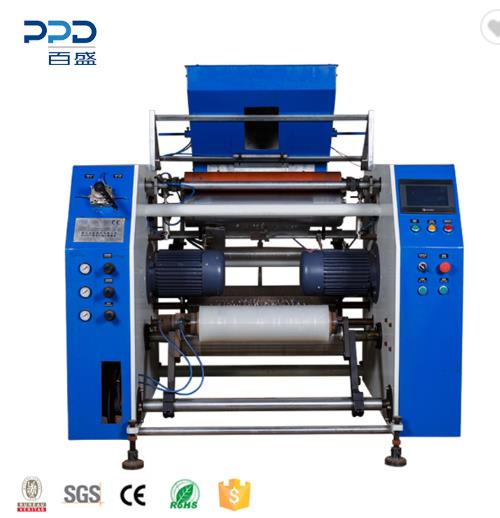 PPD Automatic Pre Stretch Film Rewinder, 