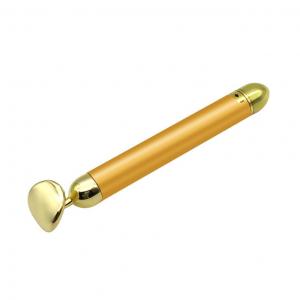Mini Electric Slimming Face 24K Gold Vibrating Facial Beauty Massager Tools
