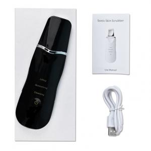 Ultrasonic Vibration Skin Scraper Scrubber Face Blackhead Remover 