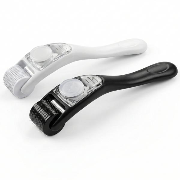 Reusable Serum-Filling Microneedle Roller for Home Skincare